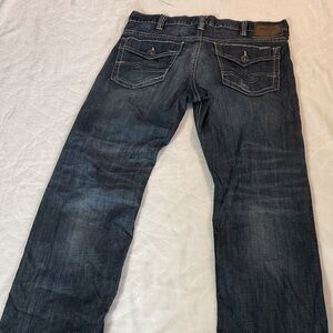 Silver Jeans Men's Straight Leg Dark Indigo Wash ZAC